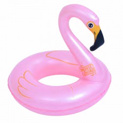 Bouee Flamant Rose Nacre Et Or