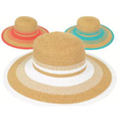 T2935  CHAPEAU F PAILLE PAPIER  3433040029354