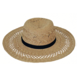 T2917  CHPEAU F PAILLE RAFFIA  3433040029170