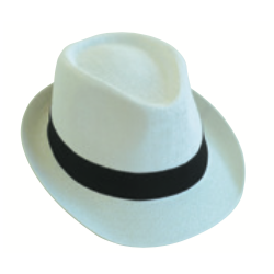 T230  CHAPEAU PAILLE PAPIER  3760005062300