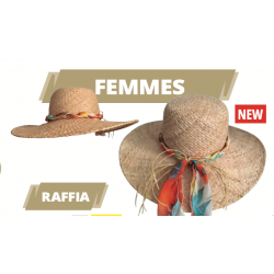T2915  CHAPEAU  RAFFIA...