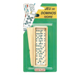 M310  JEU DE DOMINOS IVOIRE...