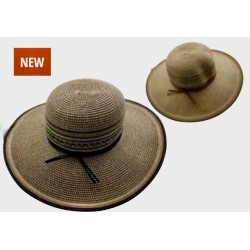 T2883  CHAPEAU F PAILLE PAP...