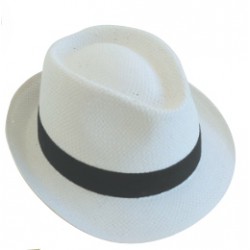 CHAPEAU PAILLE HOMME PETIT BOR